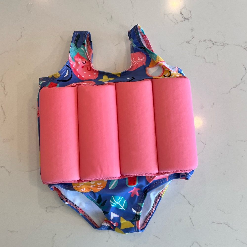 Baby Girl Splash About Flotation Swimsuit